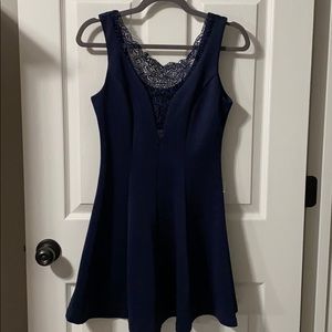 *NEW* Navy Fit & Flare Dress | Size Medium